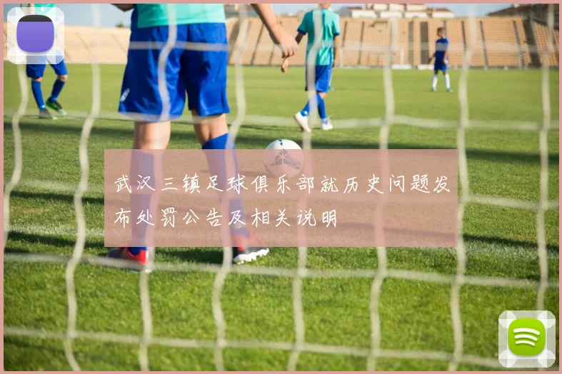 武汉三镇足球俱乐部就历史问题发布处罚公告及相关说明